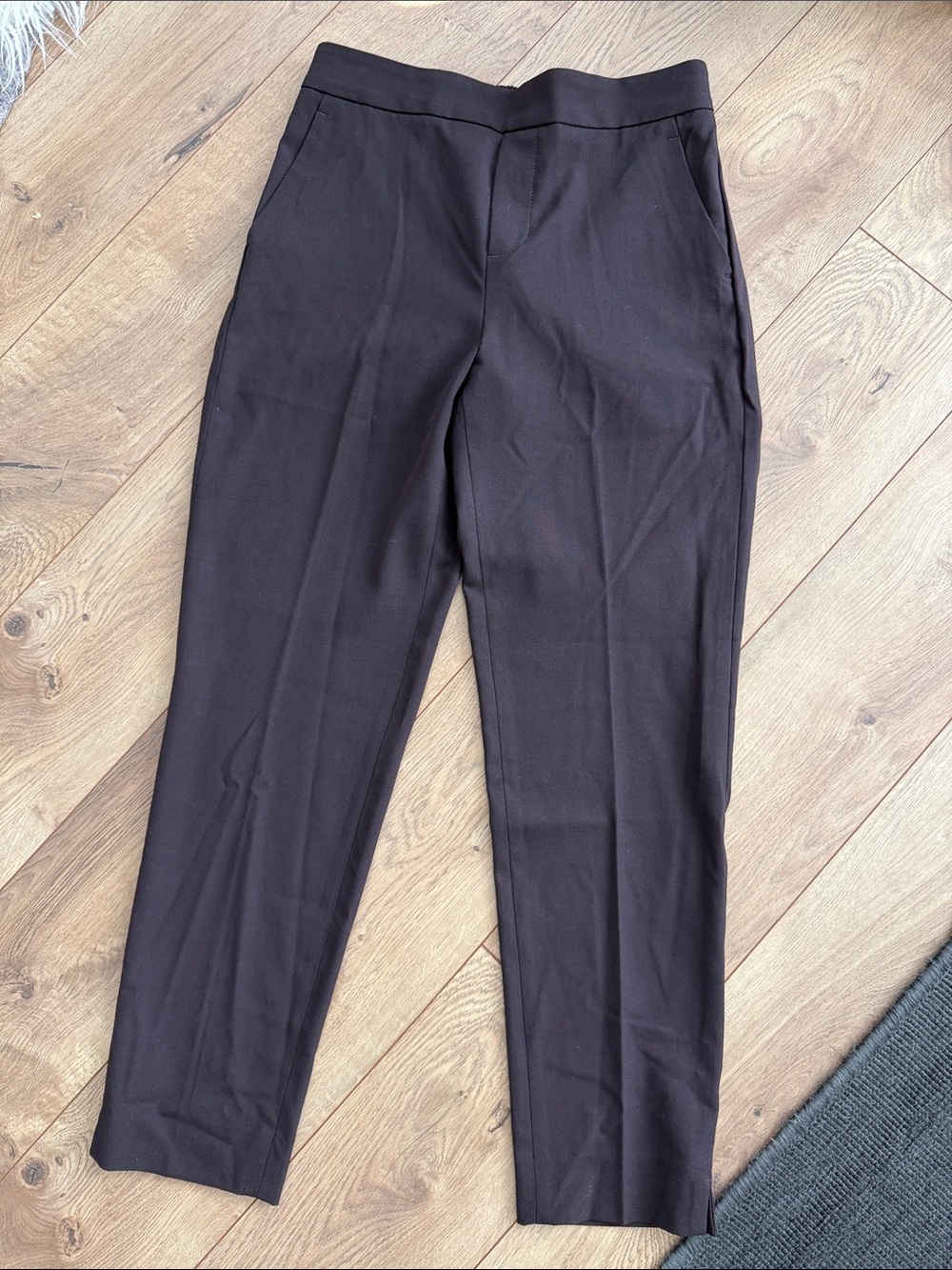 NWT Banana Republic Dark Brown Hayden Dress Pants - Picture 2 of 12